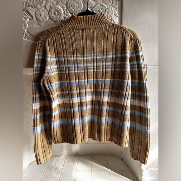 Striped Turtleneck Sweater - Picture 3 of 6